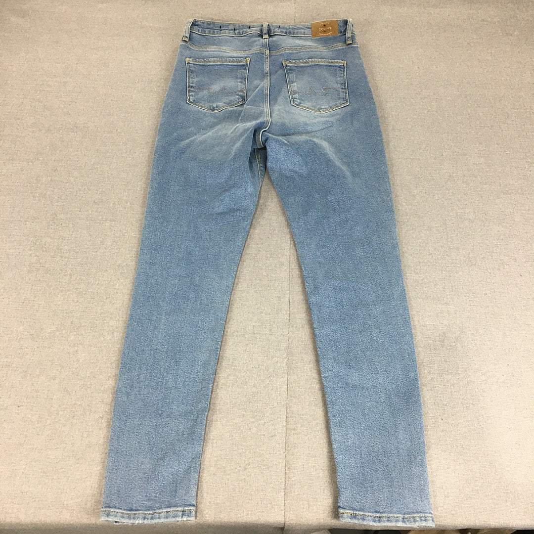 Colin's Womens Jeans Size 31 Light Wash Diana High Rise Super Slim Skinny