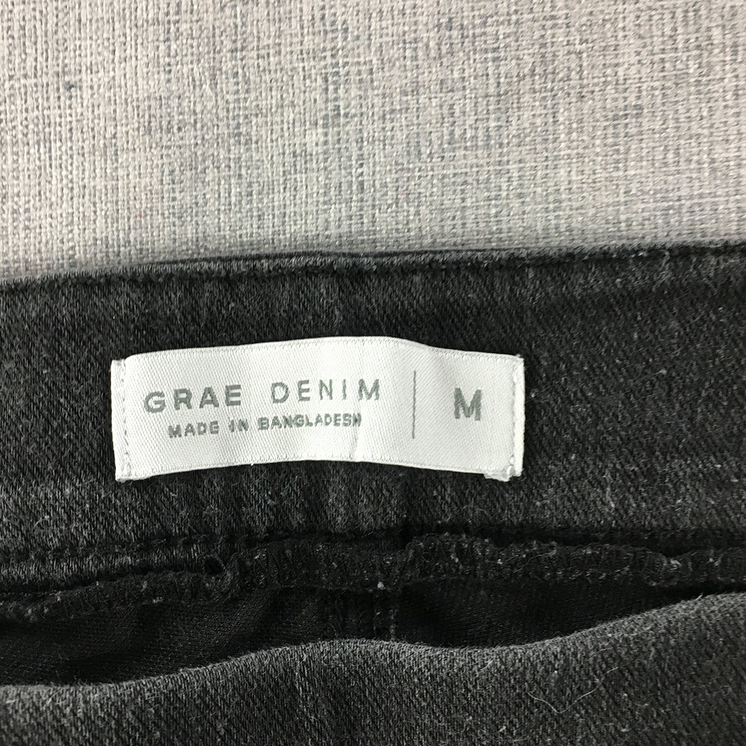 Grae Denim Womens Skinny Jeans Size M Black Stretch