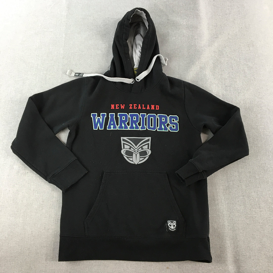 New Zealand Warriors Kids Boys Hoodie Sweater Youth Size XL (14 - 16 Years)