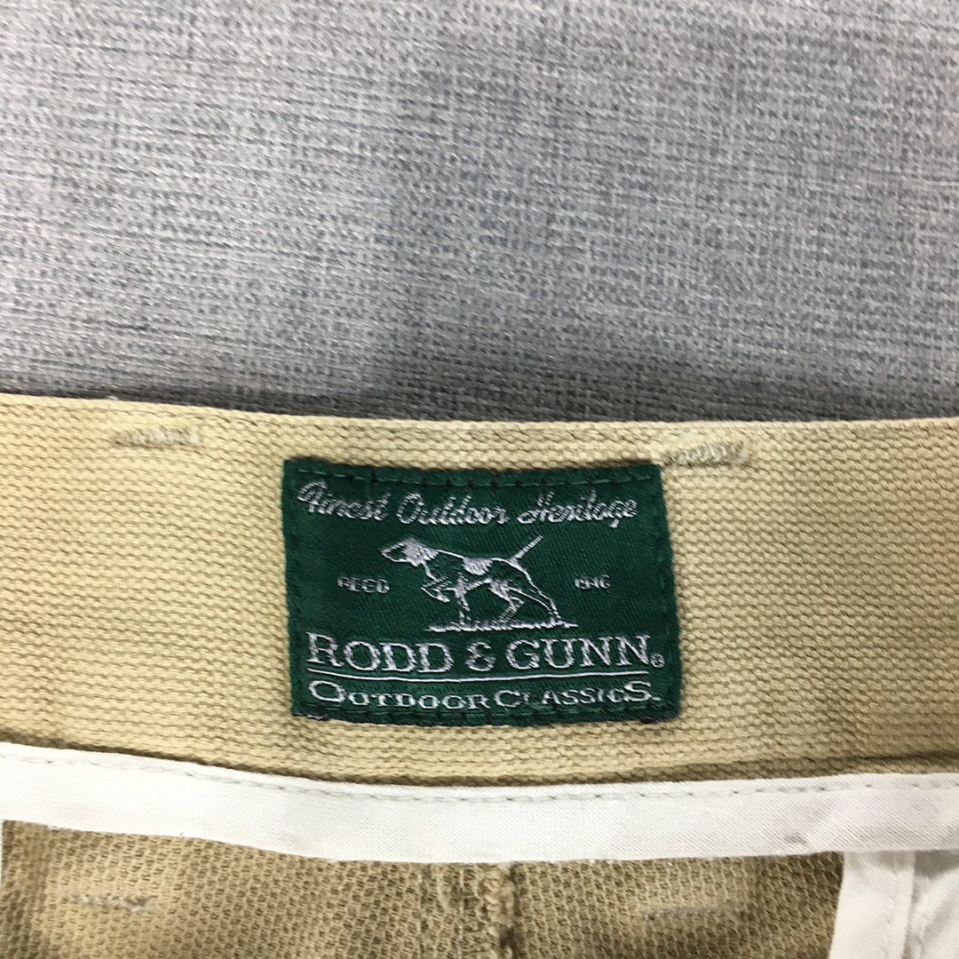 Vintage Rodd & Gunn Mens Pants Size 96 (W36 x L30) Brown Straight Leg Chino