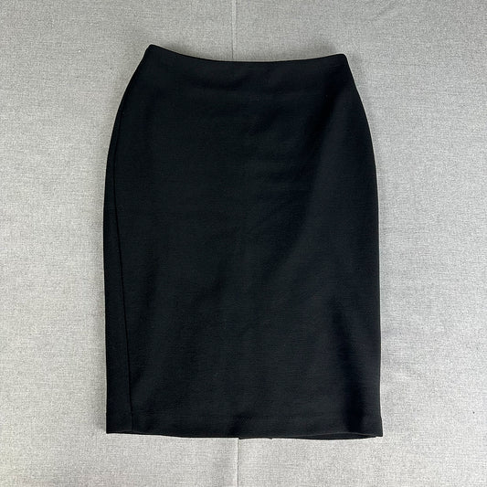 Forcast Womens Pencil Skirt Size 10 Midi Straight Black