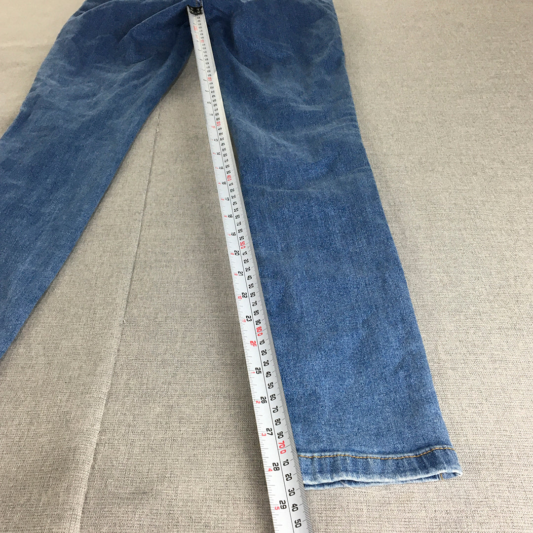 Melinda Womens Jeans Size 24 x 29 Blue High Waisted Stretch Denim