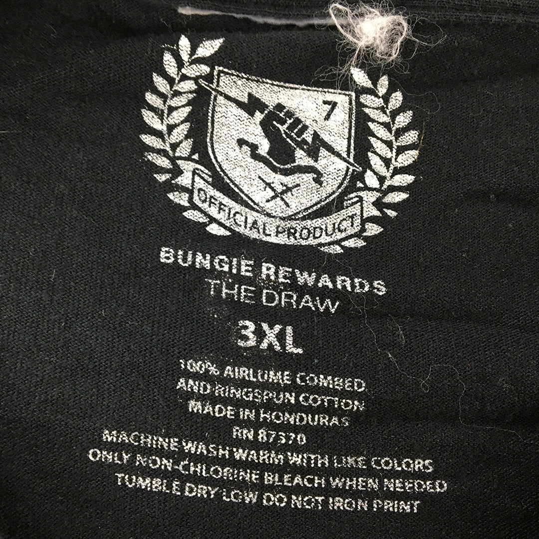 Destiny 2 Shirt Mens 3XL Bungie Rewards The Draw Long Sleeve Pullover Black