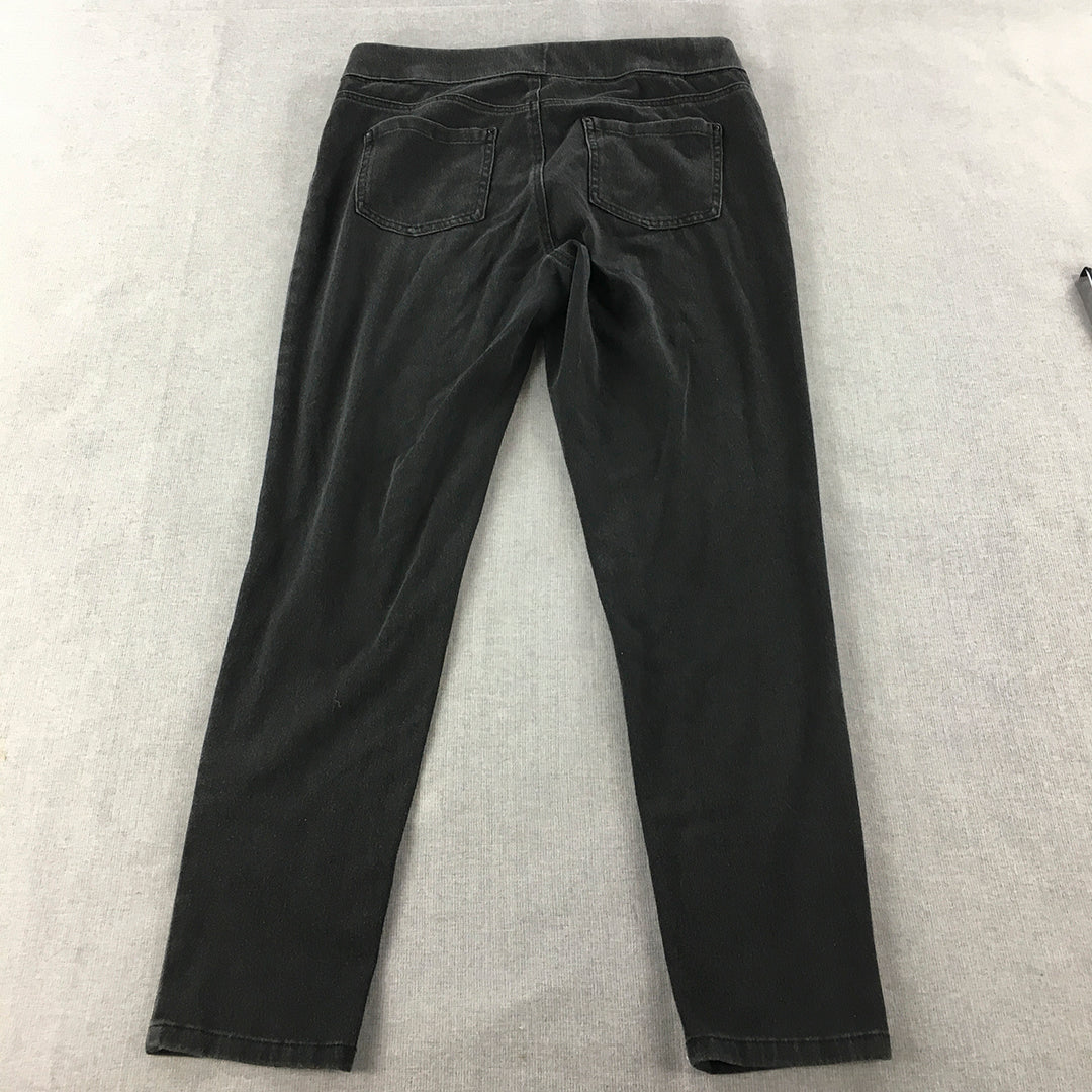 Grae Denim Womens Skinny Jeans Size M Black Stretch