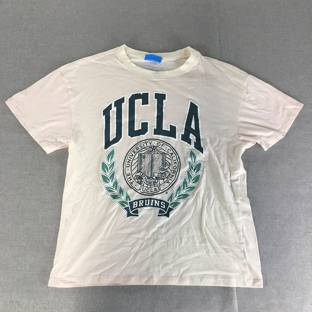 UCLA Womens T-Shirt Size 10 Pink University of California Los Angeles College