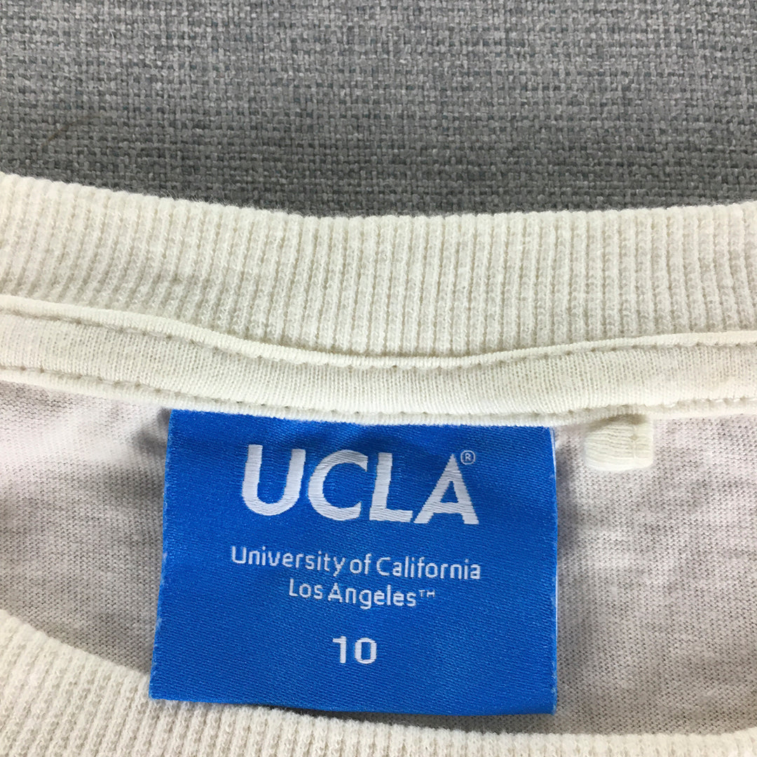 UCLA Womens T-Shirt Size 10 Pink University of California Los Angeles College