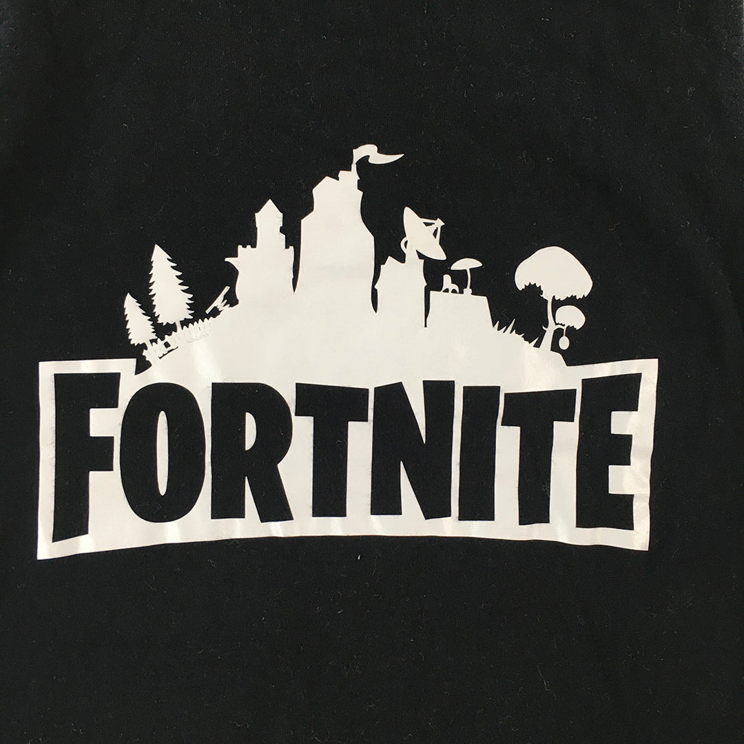 Fortnite Kids Boys Tank Top Size 7 Black Sleeveless Shirt