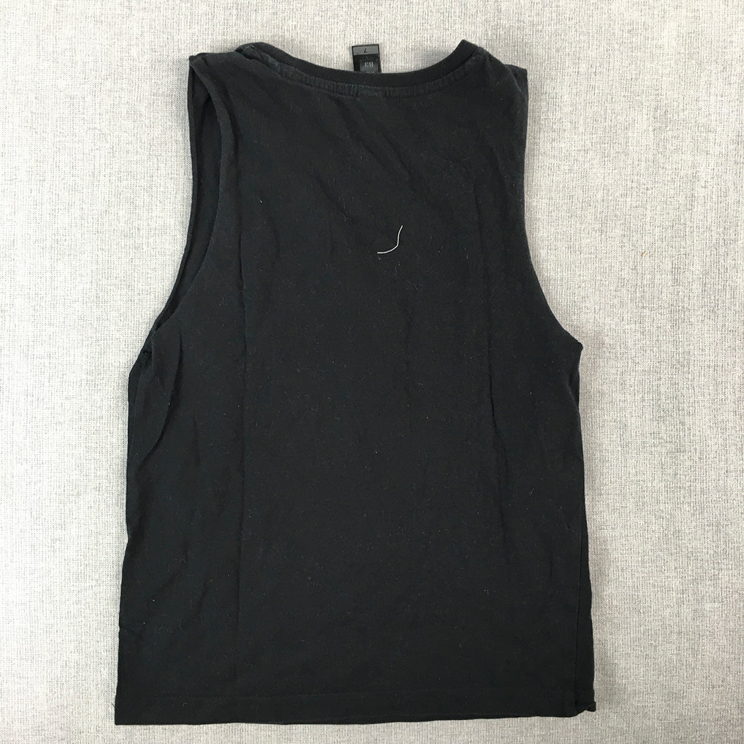 Fortnite Kids Boys Tank Top Size 7 Black Sleeveless Shirt