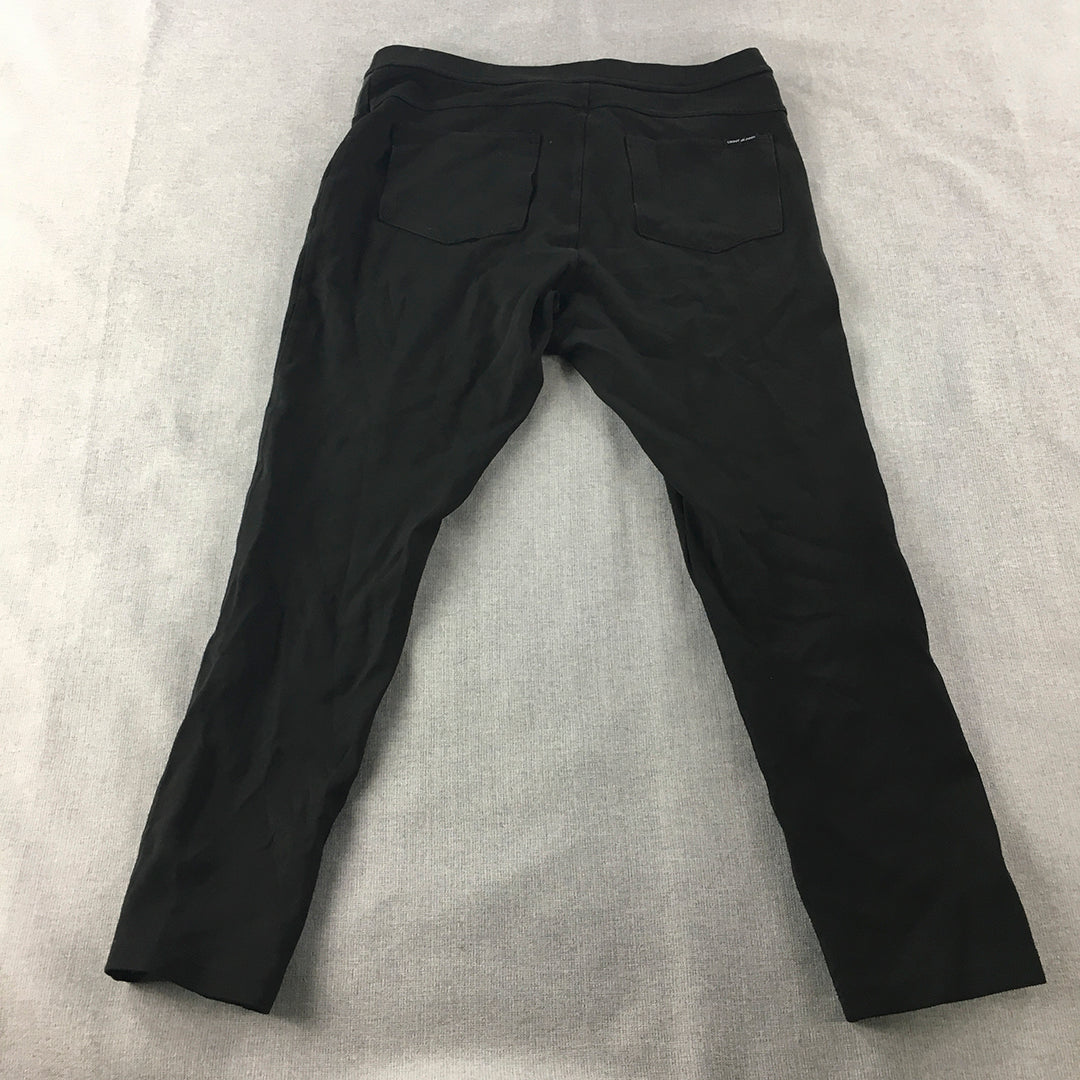 DKNY Jeans Womens Size L Black Skinny Stretch