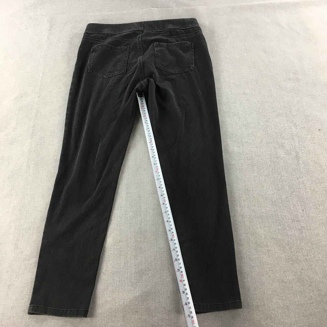 Grae Denim Womens Skinny Jeans Size M Black Stretch