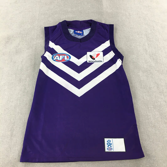 Fremantle Dockers AFL Guernsey Mens Size S Purple Football Jersey Shirt