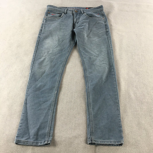 Levi's Mens Skinny Jeans Size 32 x 30 Blue Light Wash Denim