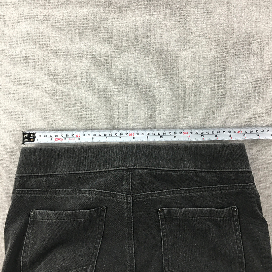 Grae Denim Womens Skinny Jeans Size M Black Stretch