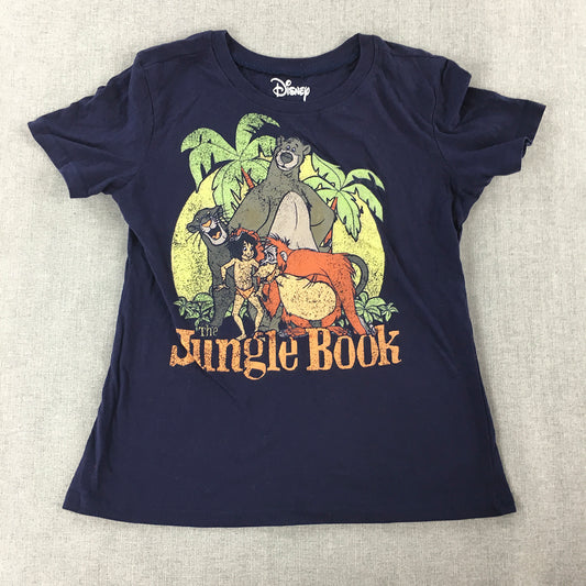 The Jungle Book Kids Boys T-Shirt Youth Size S (8 - 10 Years) Blue Disney