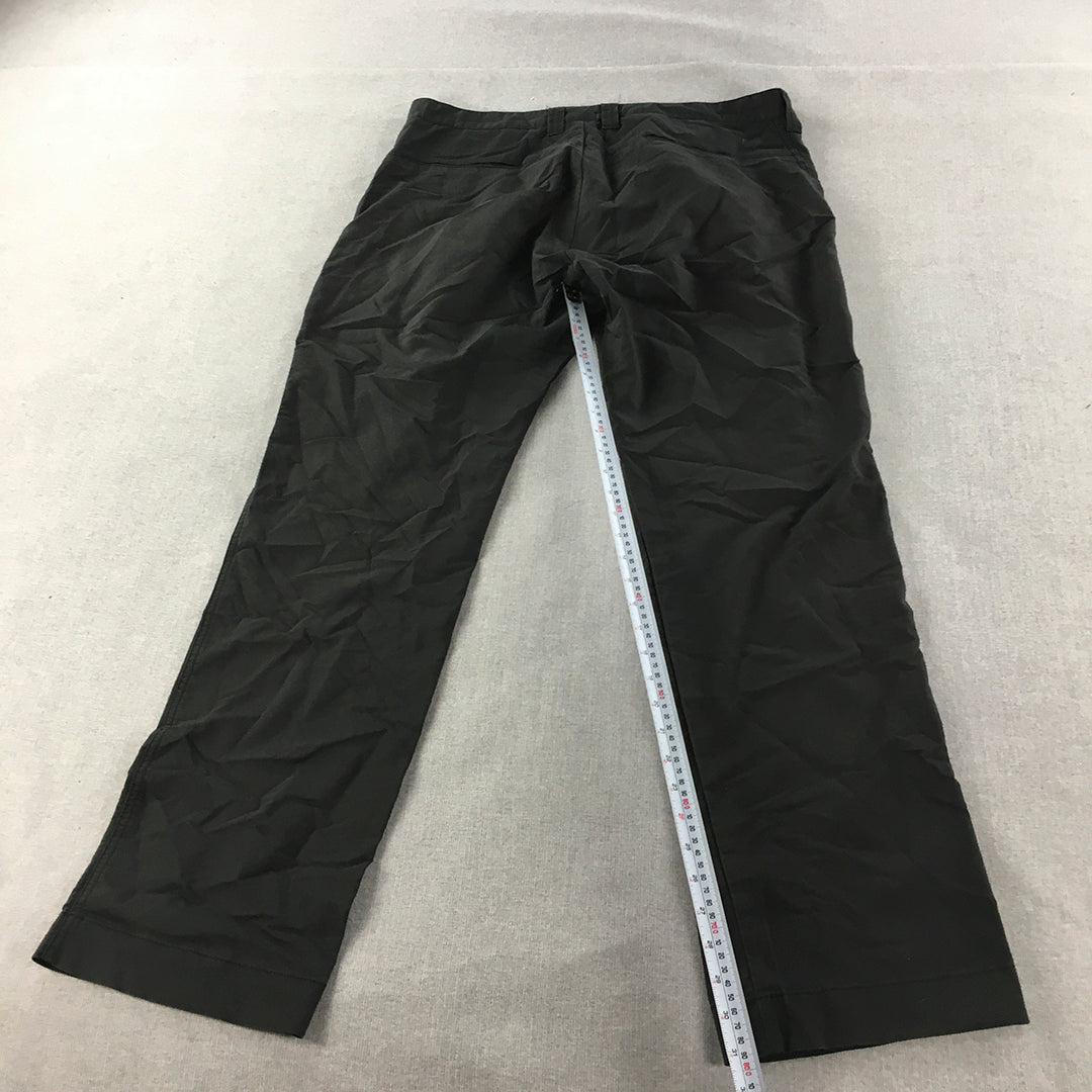 Colorado Mens Dress Pants Size 36 Black Straight Pockets