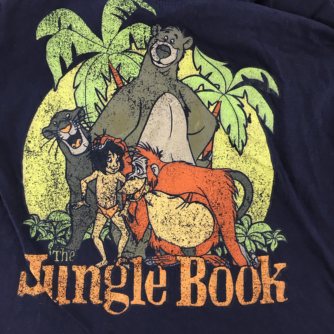 The Jungle Book Kids Boys T-Shirt Youth Size S (8 - 10 Years) Blue Disney