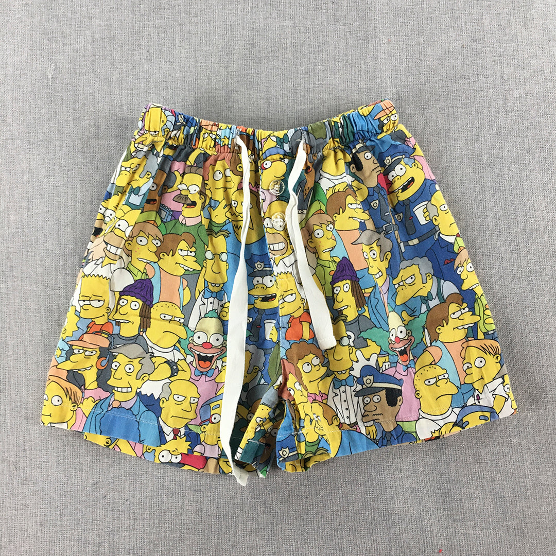 Peter Alexander Jnr Kids Pajama Shorts Size 5 Drawstring Elastic Waist Sleep