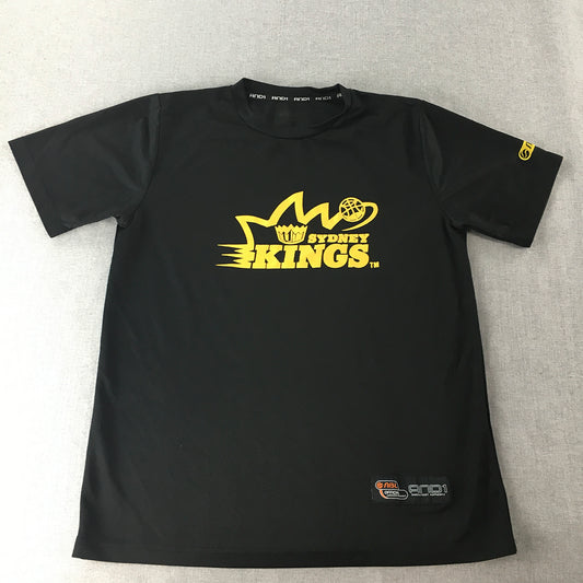 Sydney Kings Mens T-Shirt Size M And 1 NBL Basketball Black