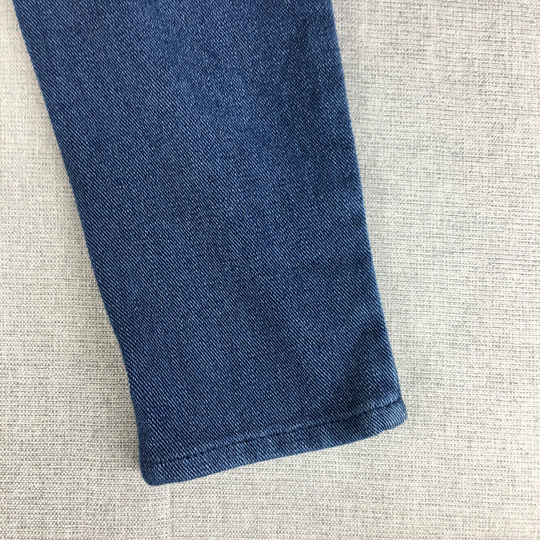 Uniqlo Womens Skinny Jeans Size 24 (W24 x L27) Blue Stretch Denim