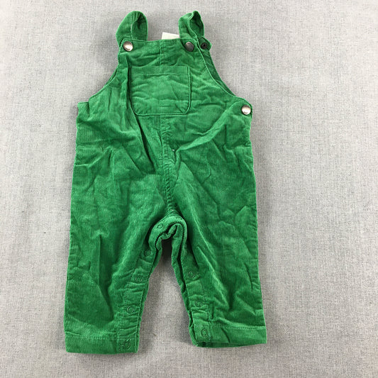 Seed Heritage Baby Jumpsuit Size 00 (3 - 6 Months) Green Corduroy One-Piece