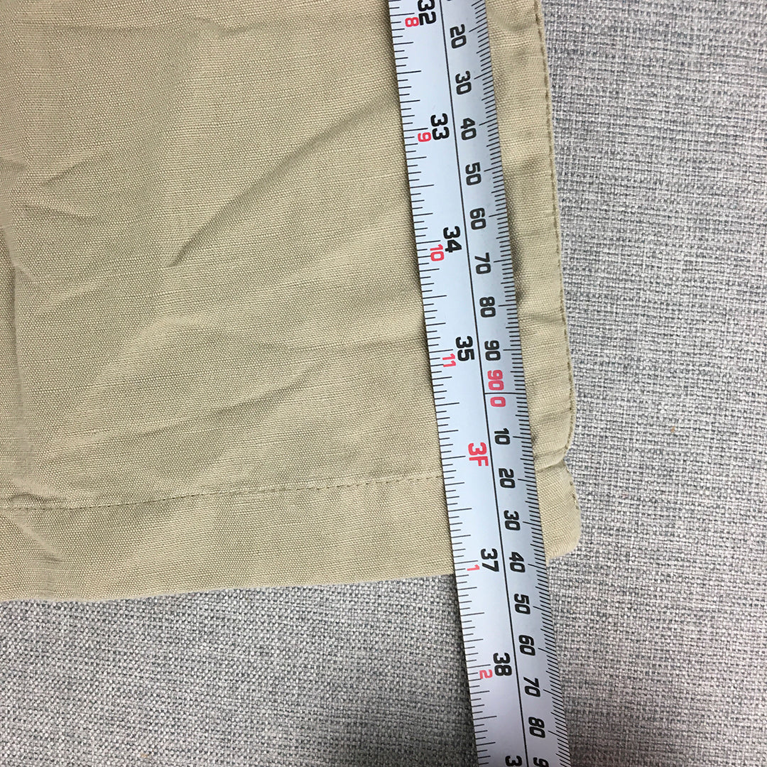 U.S. Polo Assn. Mens Chino Pants Size 30 Light Brown Pockets Straight Leg