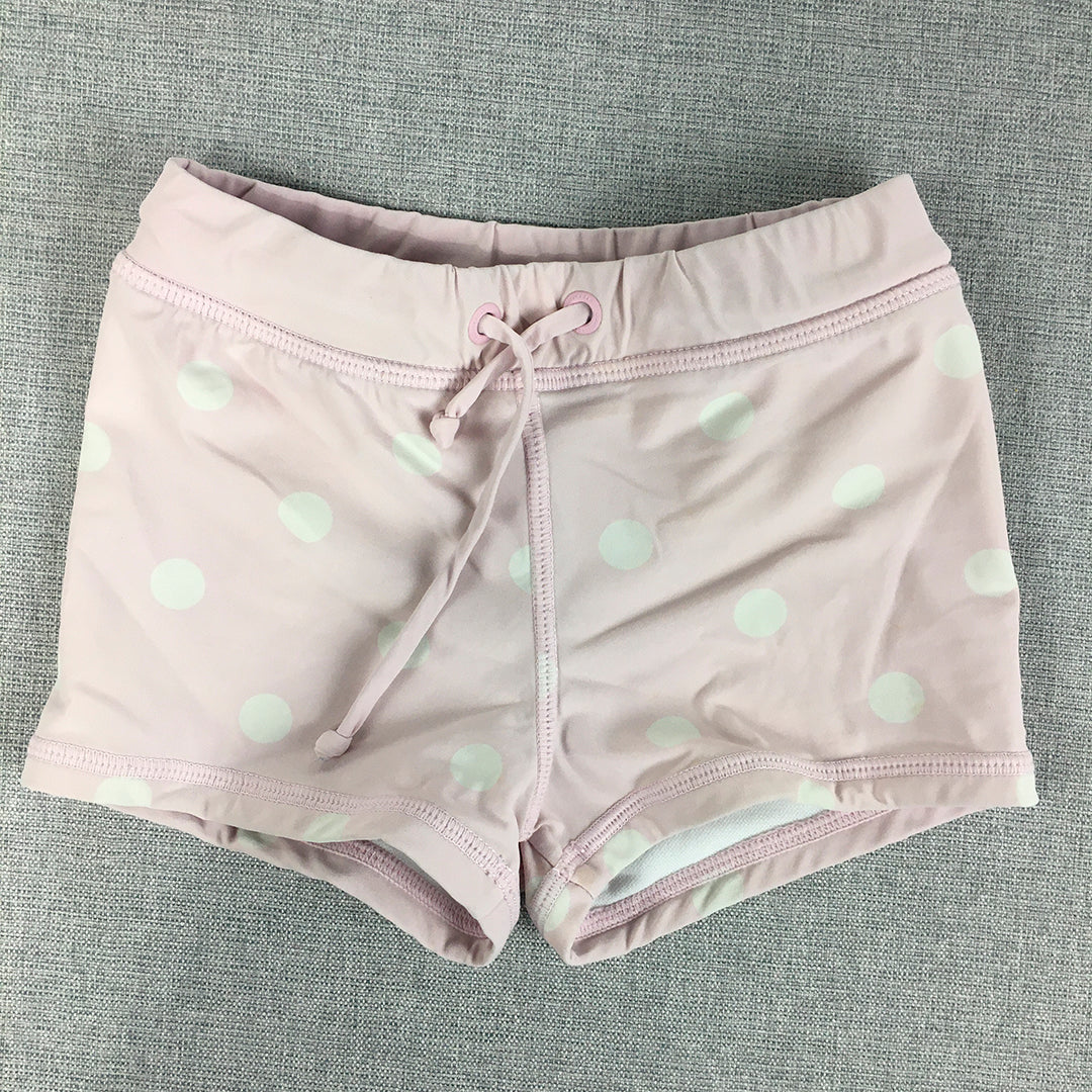 Country Road Kids Girls Shorts Size 2 Baby Toddler Pink Polka Dot Drawstring