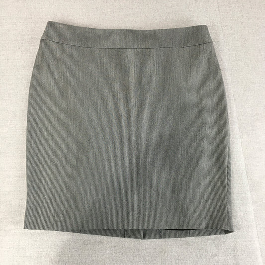 Portmans Womens Pencil Skirt Size 14 Grey Straight