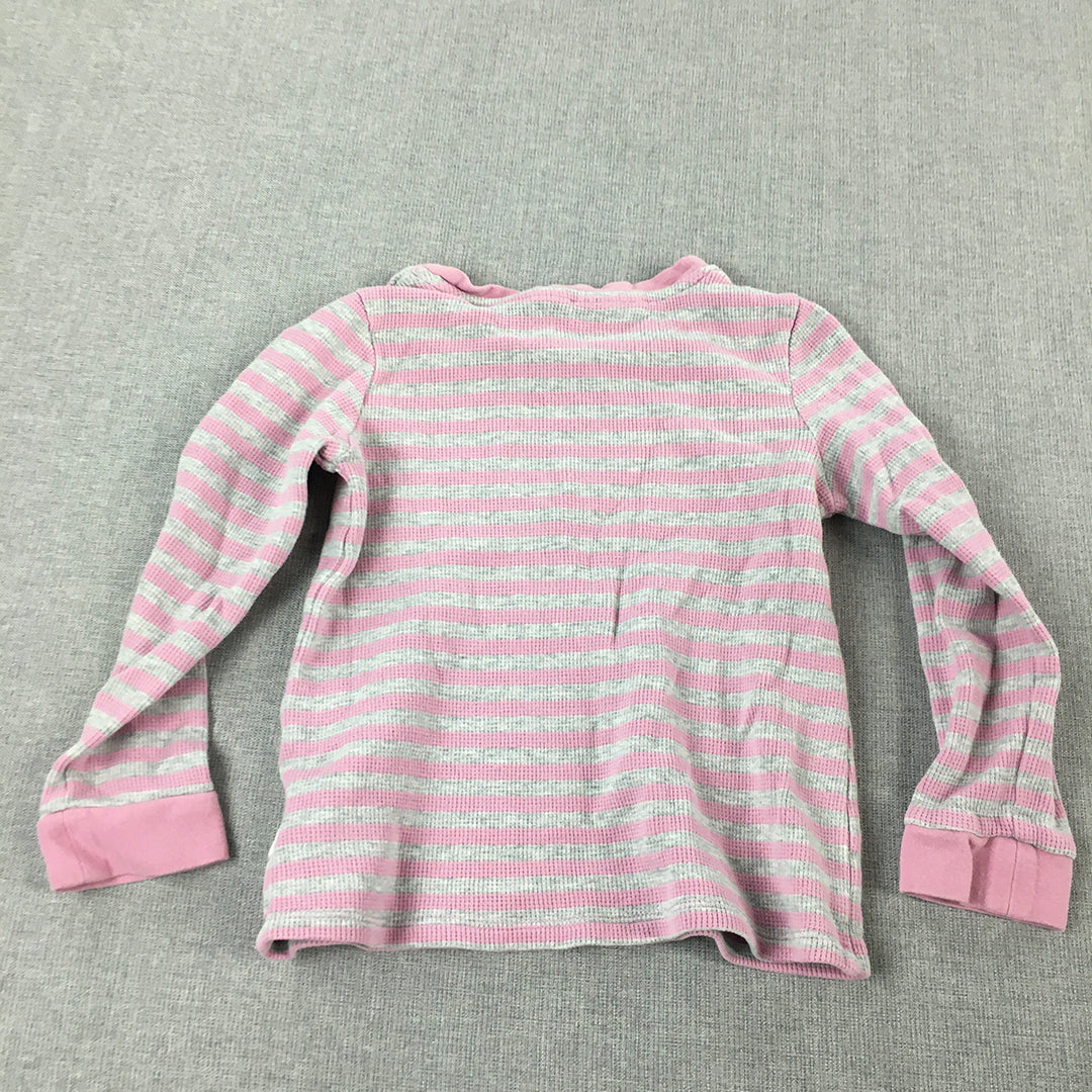 Peter Alexander Jnr Kids Girls Sleep Shirt Size 3 Toddler Pink Striped Pajama