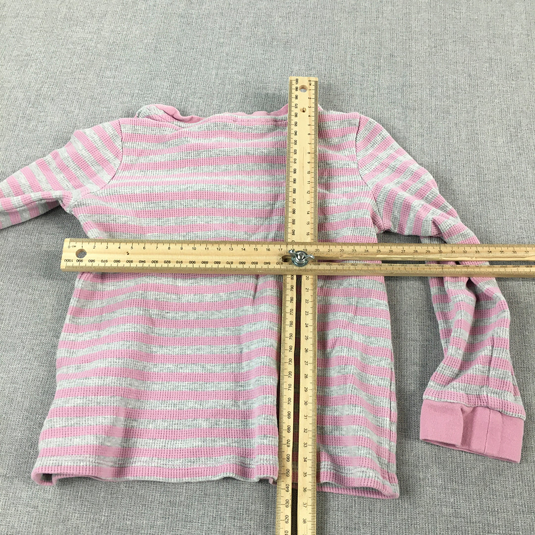 Peter Alexander Jnr Kids Girls Sleep Shirt Size 3 Toddler Pink Striped Pajama