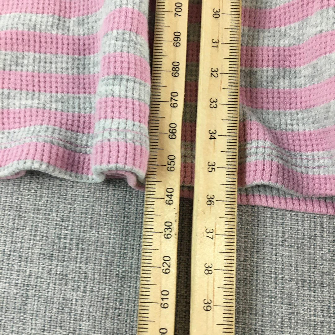 Peter Alexander Jnr Kids Girls Sleep Shirt Size 3 Toddler Pink Striped Pajama