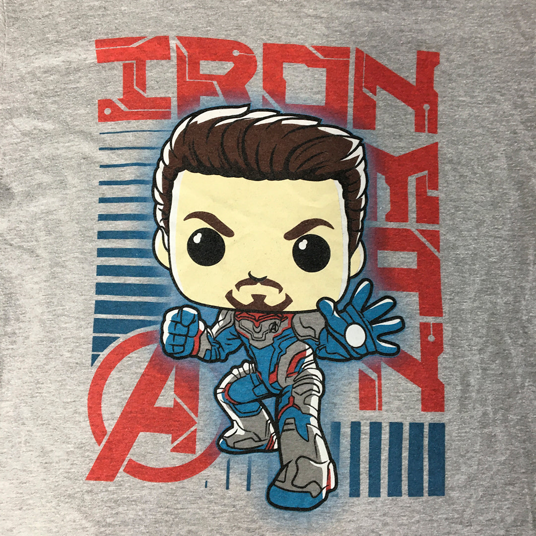 Marvel Iron Man Pop Vinyl Mens T-Shirt Size M Avengers End Game Tee