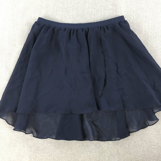 NEW Bloch Womens Skirt Size 10 Blue Tutu Mini Dance