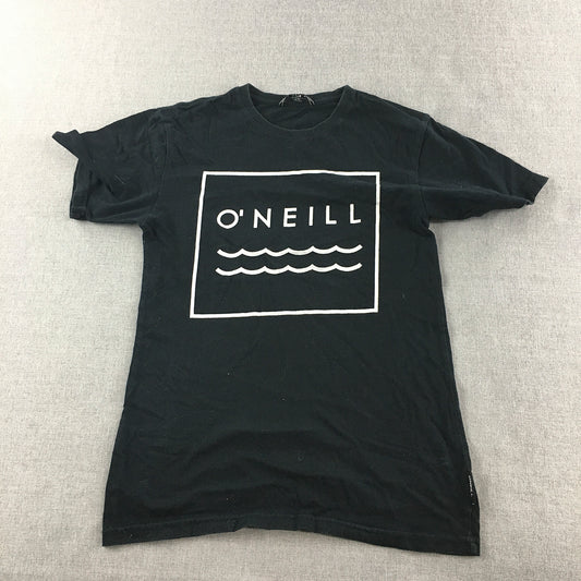 O'Neill Kids Boys T-Shirt Size 10 Black Short Sleeve Surf Brand Crew Neck Top