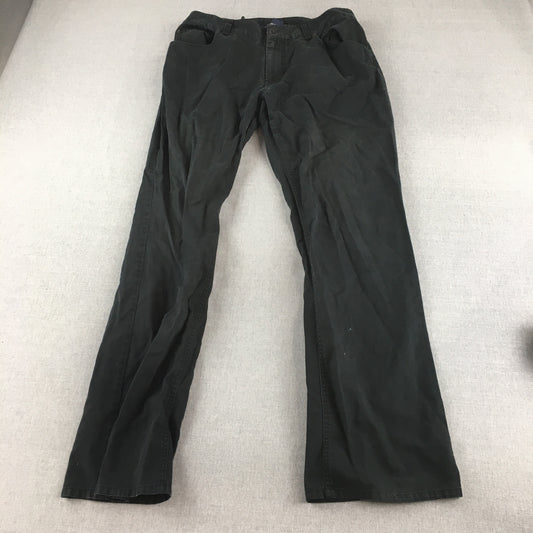 Tommy Hilfiger Mens Chino Pants Size 30 (W30 x L32) Black Pockets Trousers