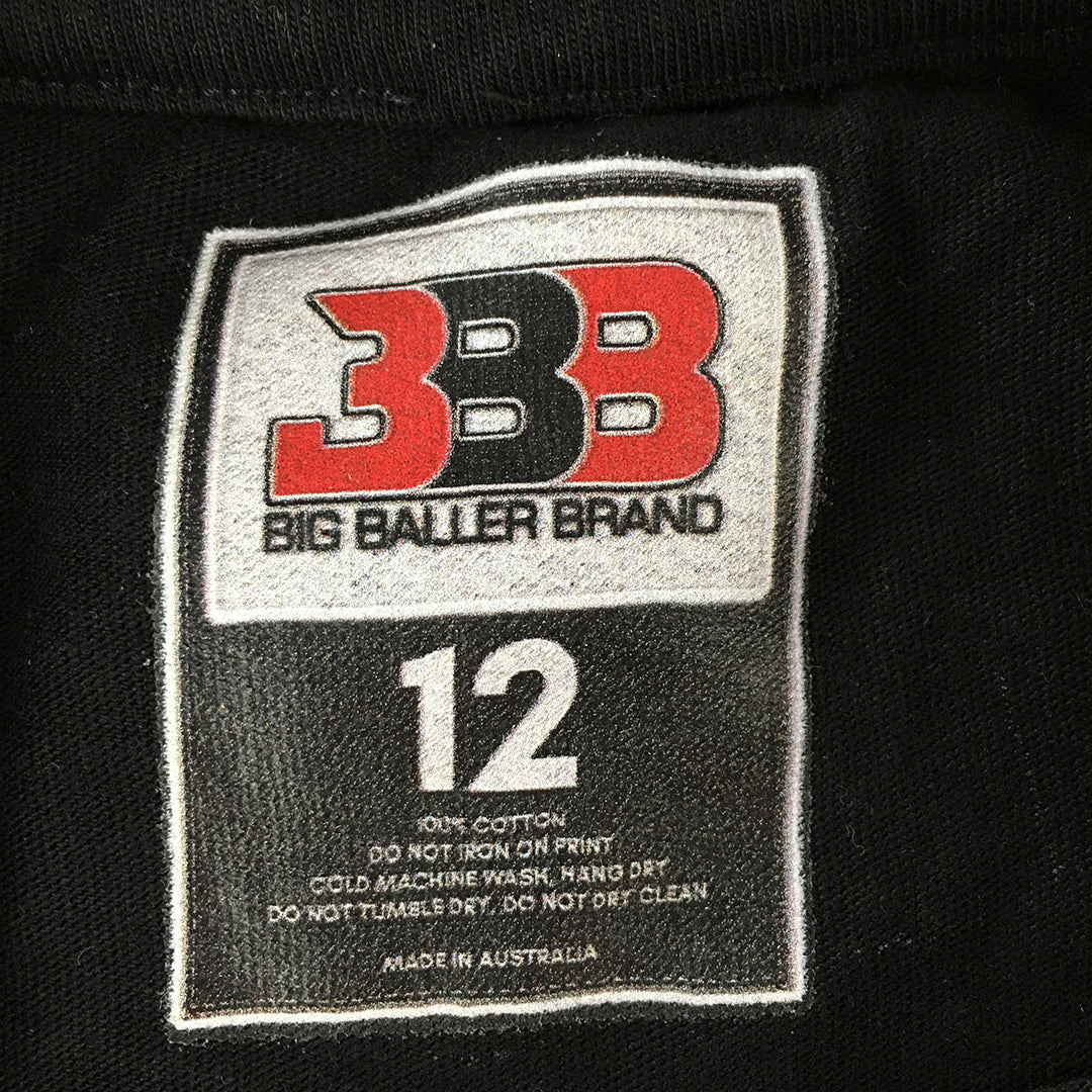 Big Baller Brand Kids Boys T-Shirt Size 12 BigBallerVerse Black Logo BBB