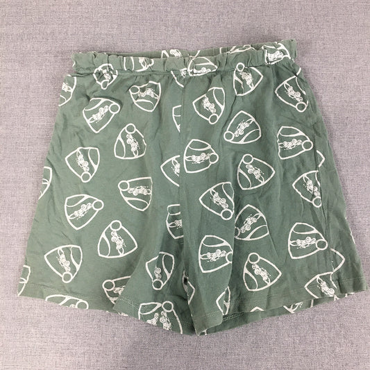 Rocket League Kids Boys Shorts Size 12 Green Logo Pattern Videogame