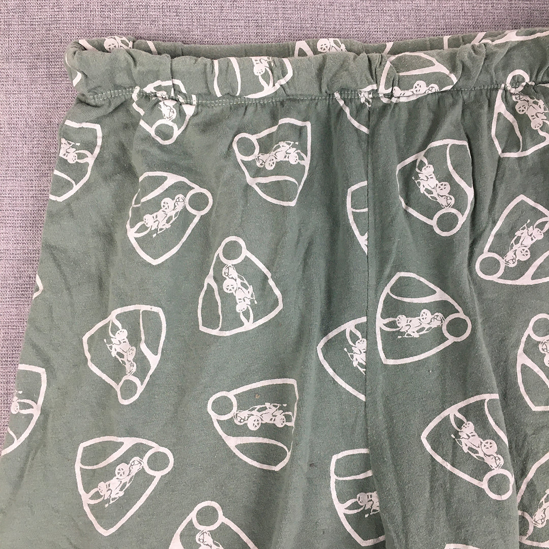 Rocket League Kids Boys Shorts Size 12 Green Logo Pattern Videogame