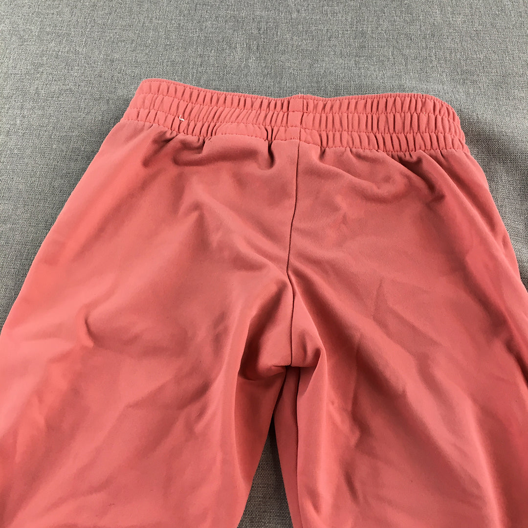 Nike Kids Girls Tracksuit Pants Youth Size XS (7 - 8 Years) Pink Logo Jogger