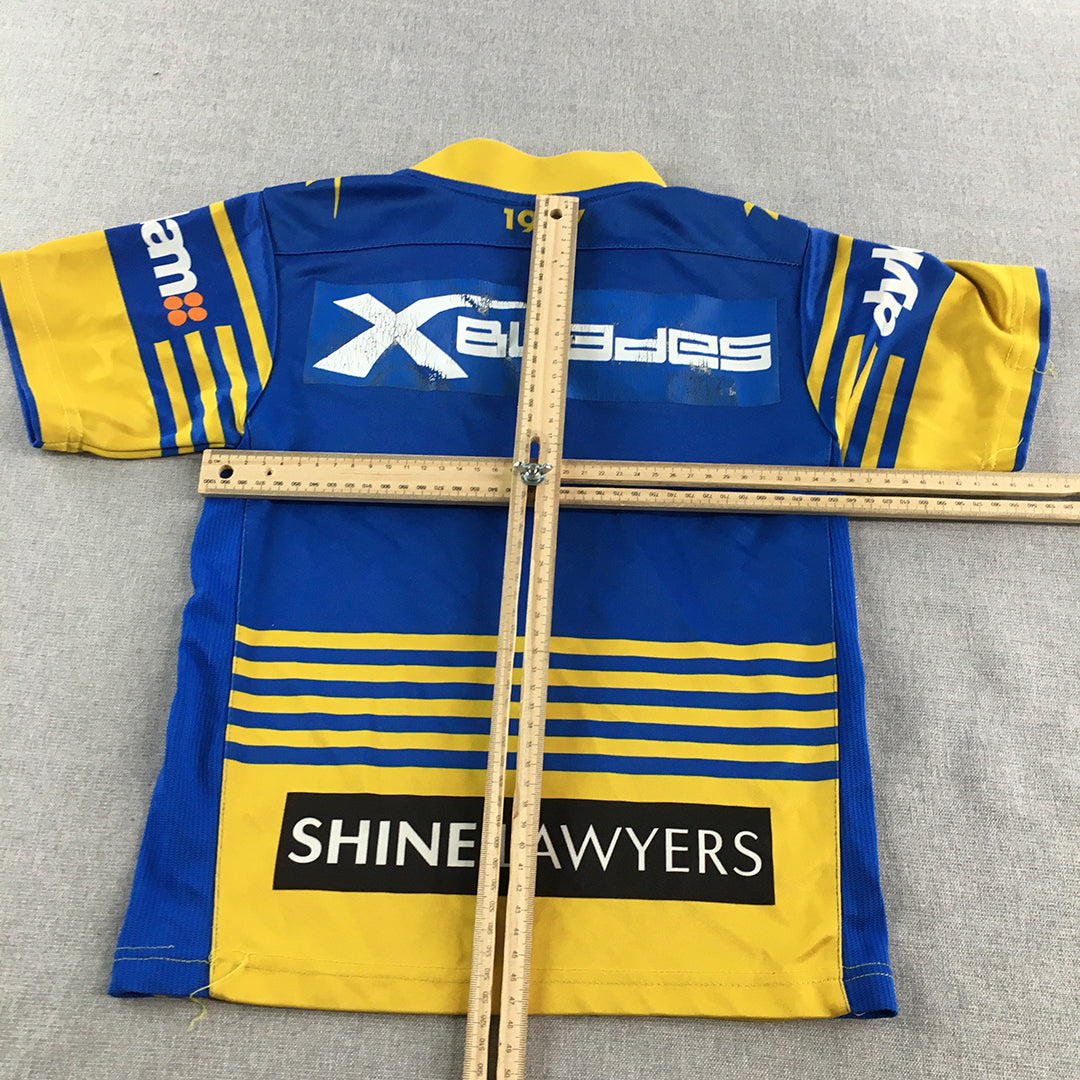 Parramatta Eels Kids Boys Jersey Size 6 NRL Rugby League Shirt