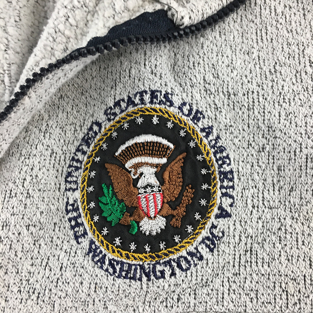 Vintage The United States Of America Washington Mens Sweater Size XL USA Logo