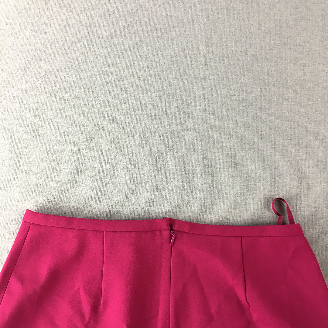 Hennes Collection Womens Skirt Size 38 Pink Straight