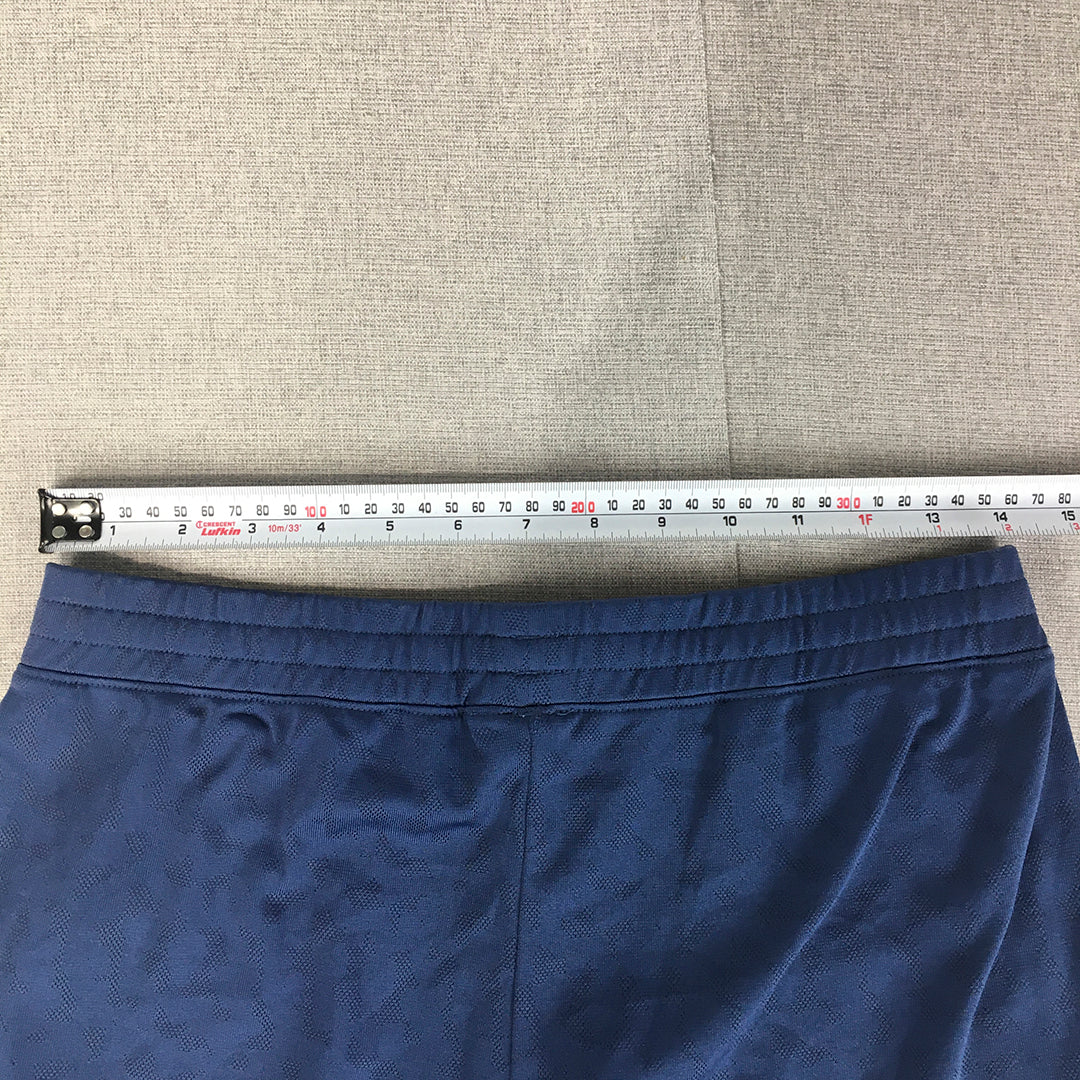 Uniqlo SPRZ NY Mens Active Shorts Size S Blue Elastic Waist Pockets