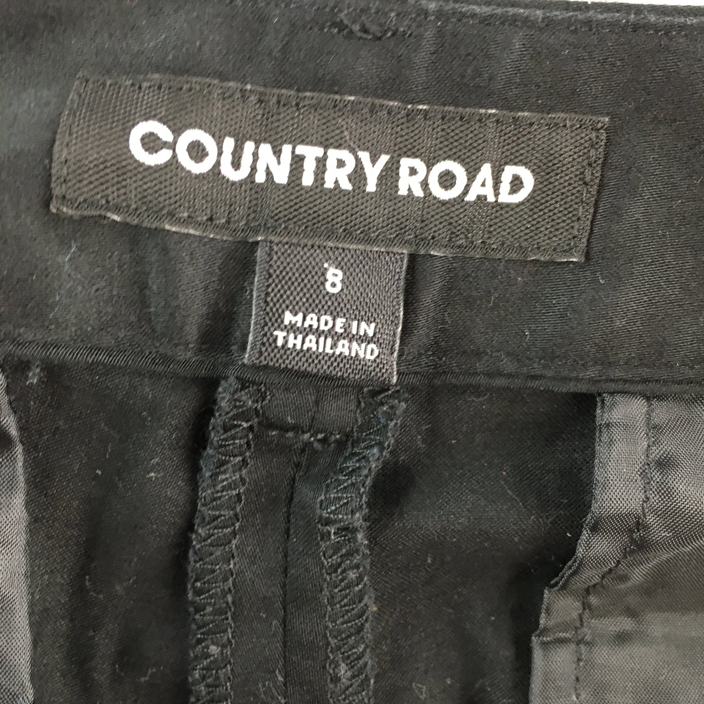 Country Road Womens Dress Pants Size 8 Black