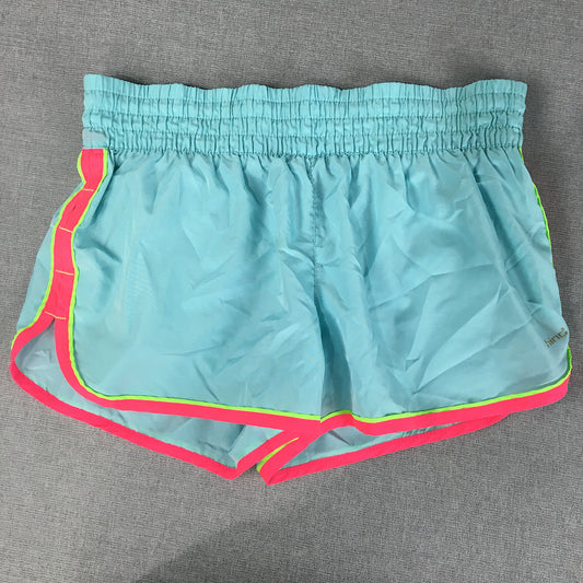 Hind Womens Shorts Size S Blue Elastic Waist Running Gym