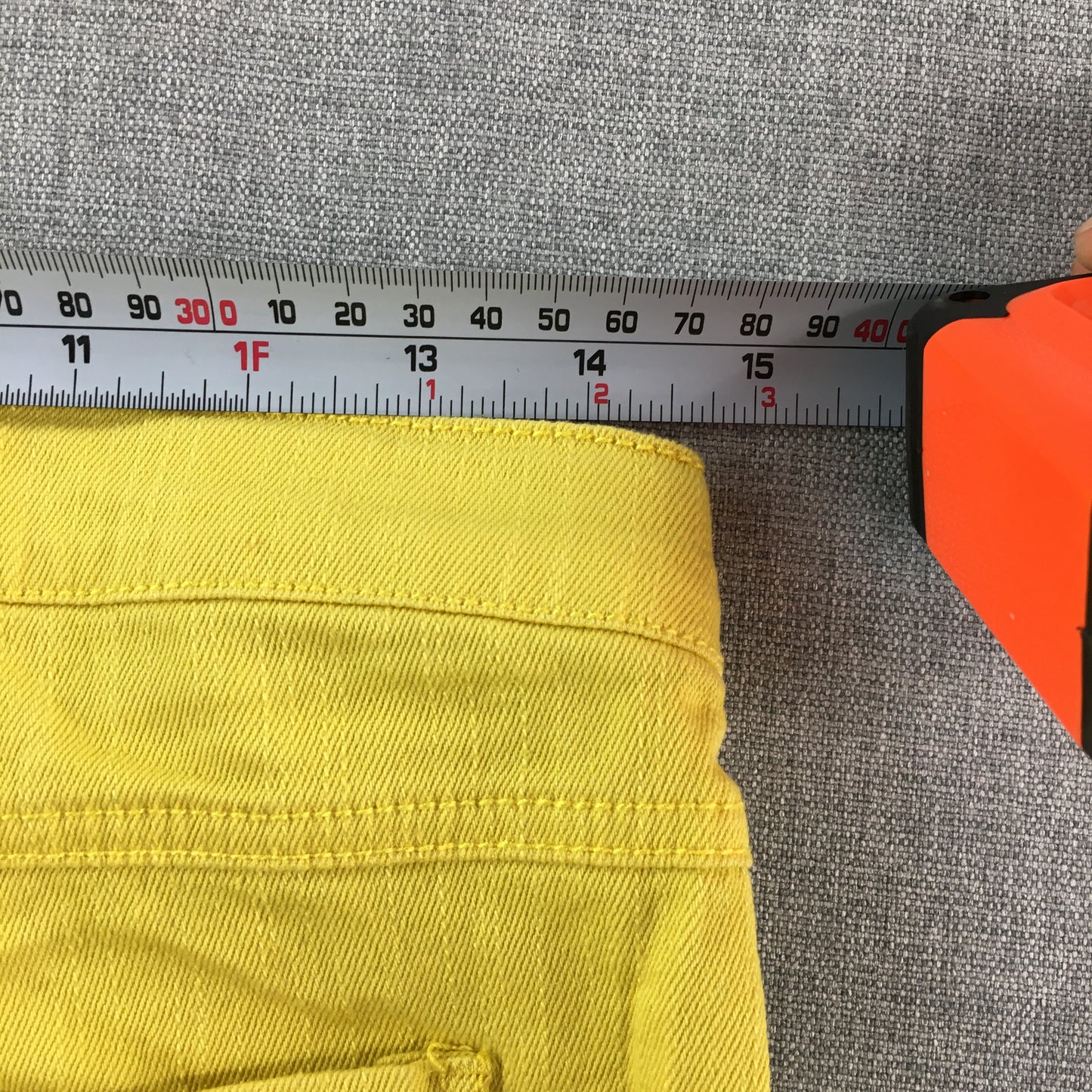 Mooks Kids Girls Shorts Size 14 Yellow Pockets