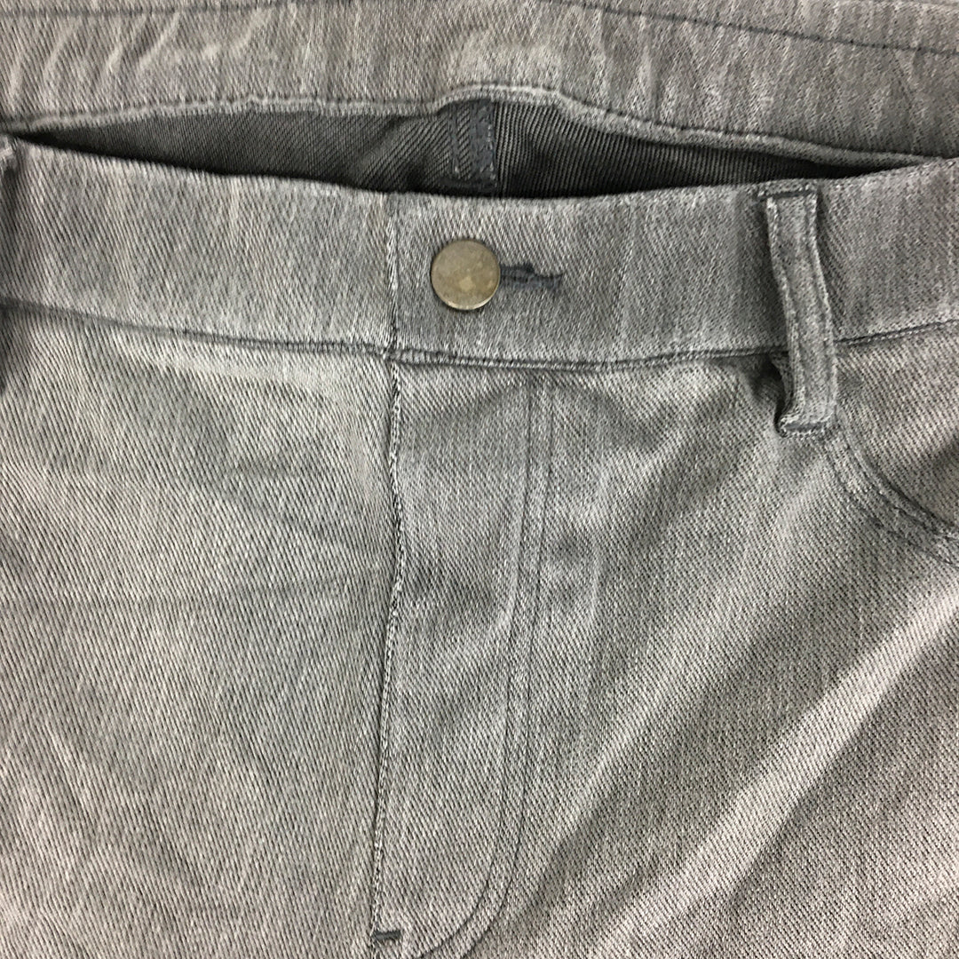 Khoko Womens Jeans Size 16 Grey Stretch Fabric Slim Fit Denim