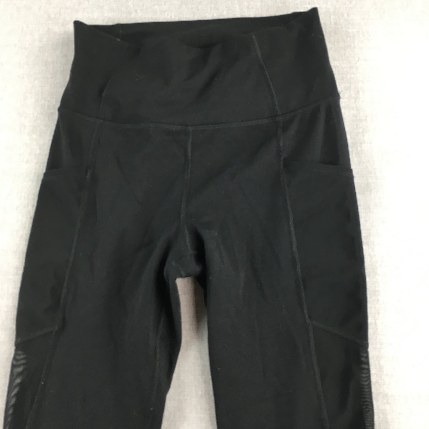 Rock Wear Womens Leggings Size 8 Black Athletic Running Gym