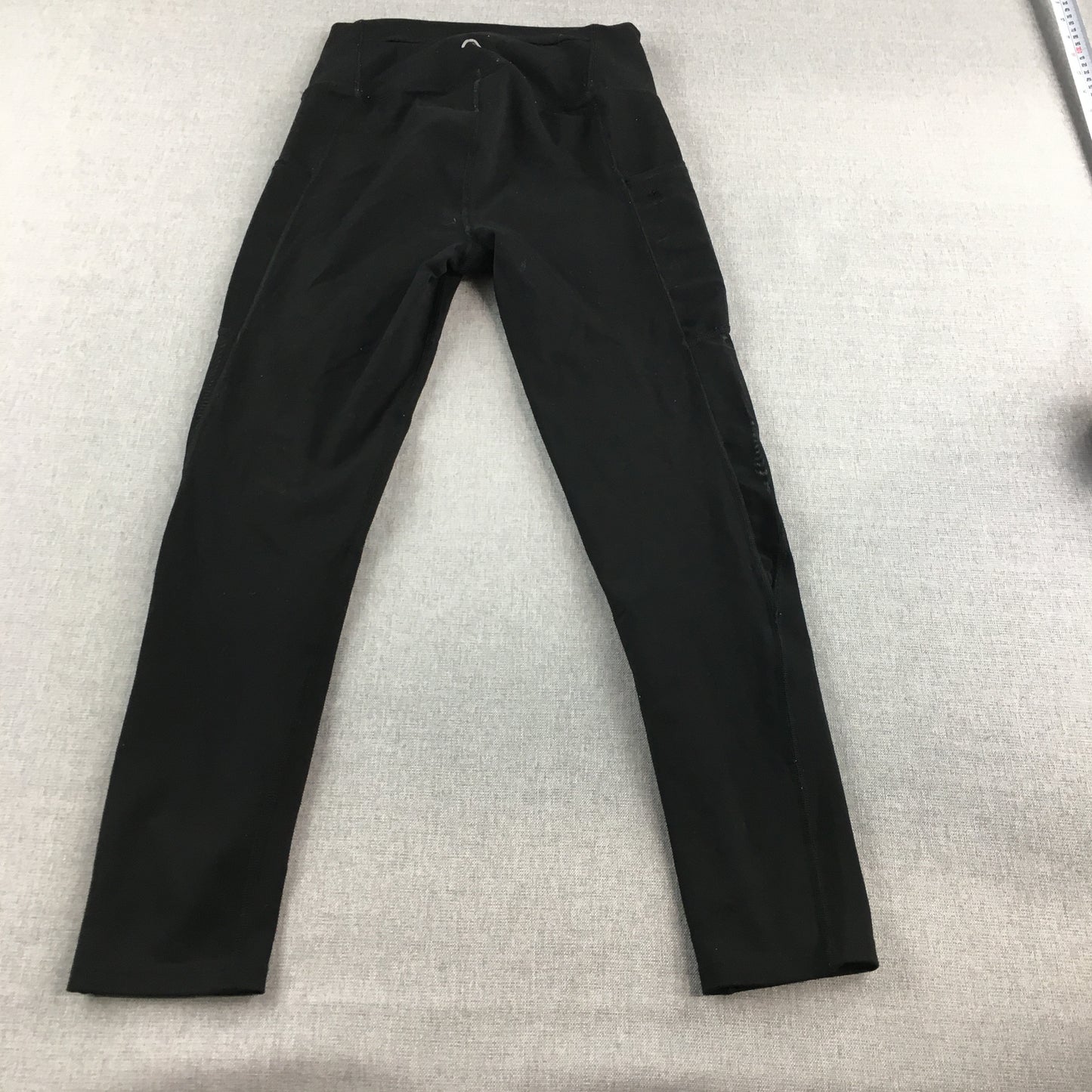 Rock Wear Womens Leggings Size 8 Black Athletic Running Gym