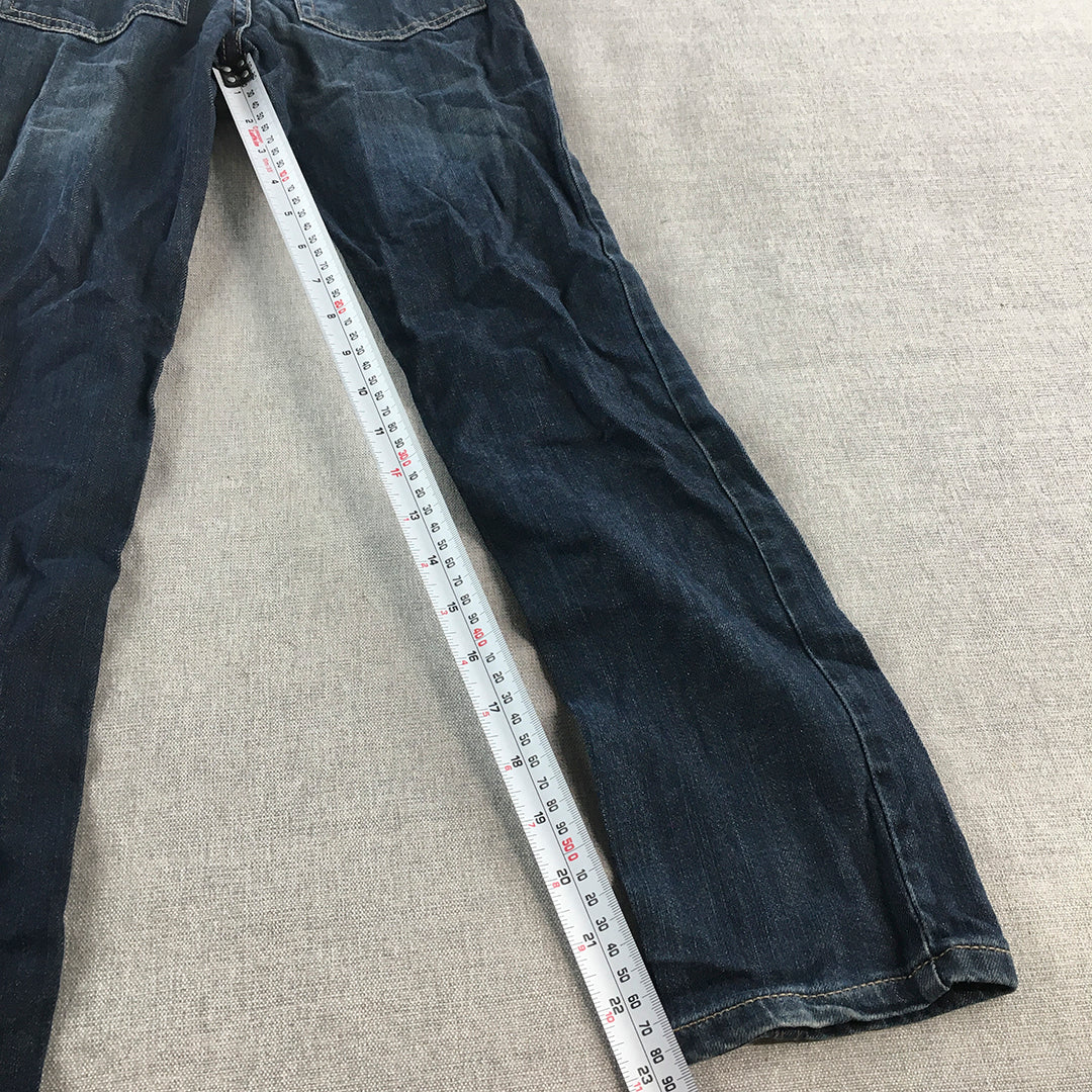 Tommy Hilfiger Kids Boys Jeans Size 8 Blue Straight Leg Denim