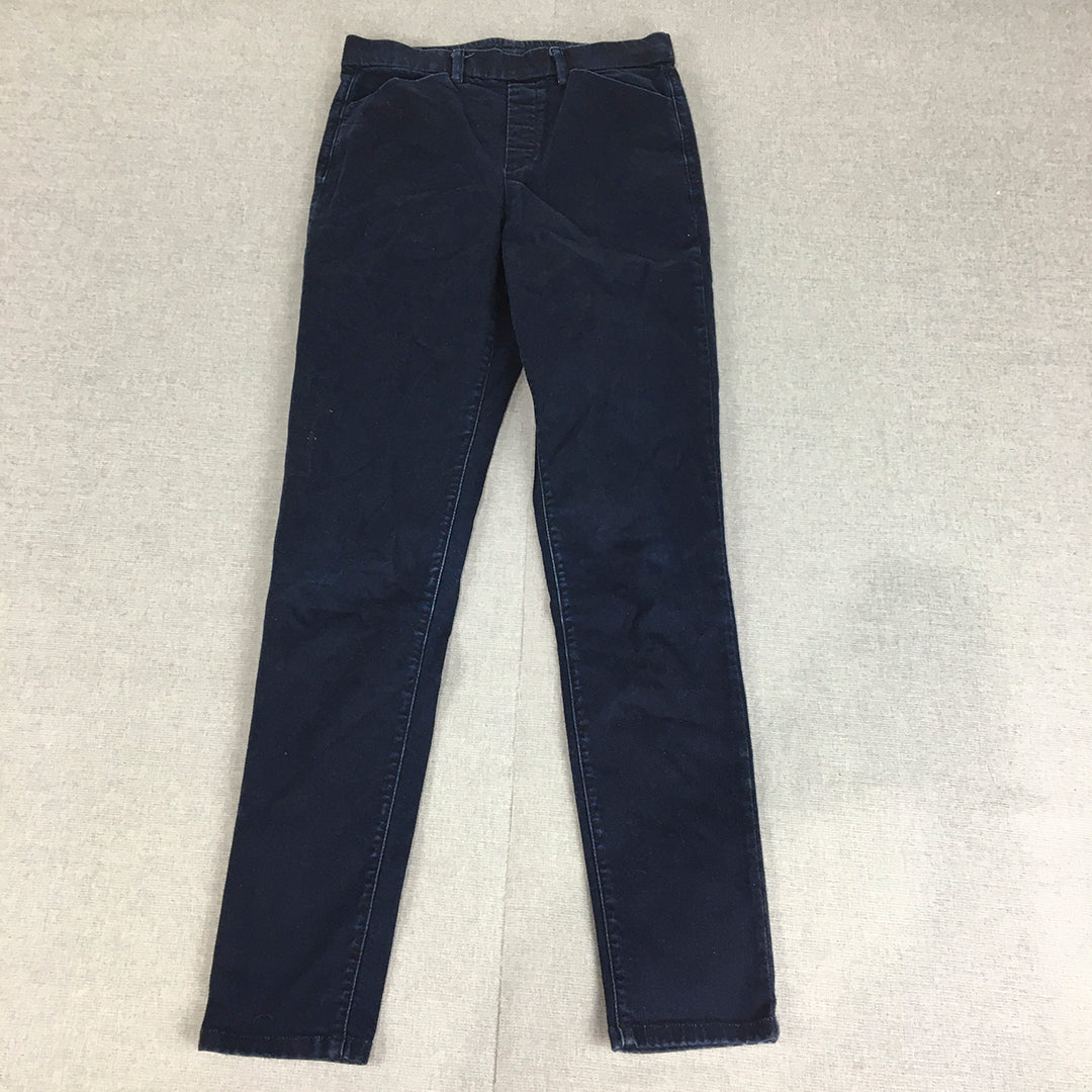 Uniqlo Womens Skinny Jeans Size XS Blue Dark Wash Denim Stretch